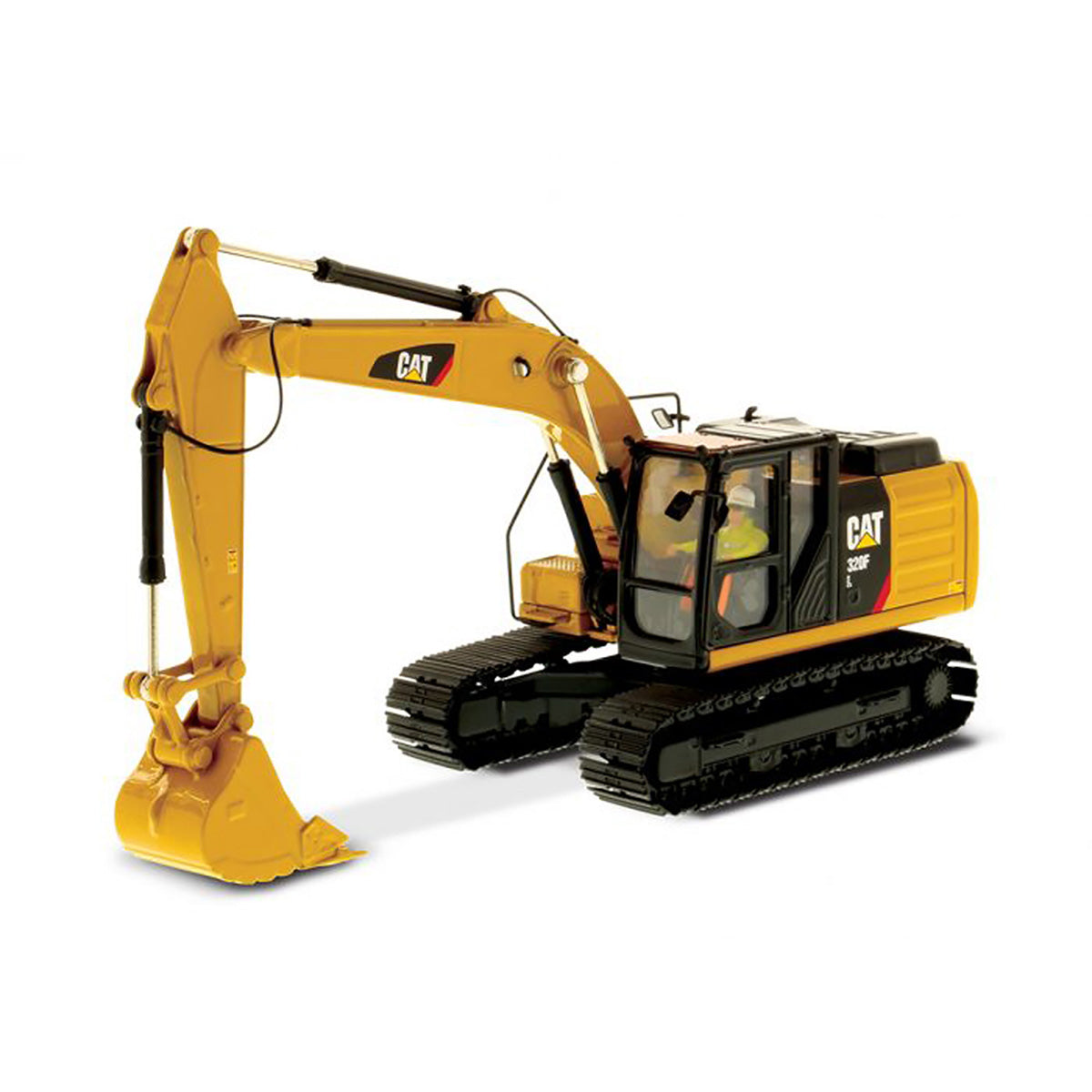 Miniatura Colecionável - Escavadeira Hidráulica CAT 320F - Escala 1:50